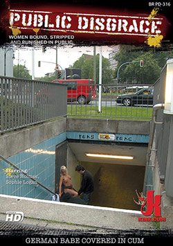 Public Disgrace – German Babe Covered in Cum